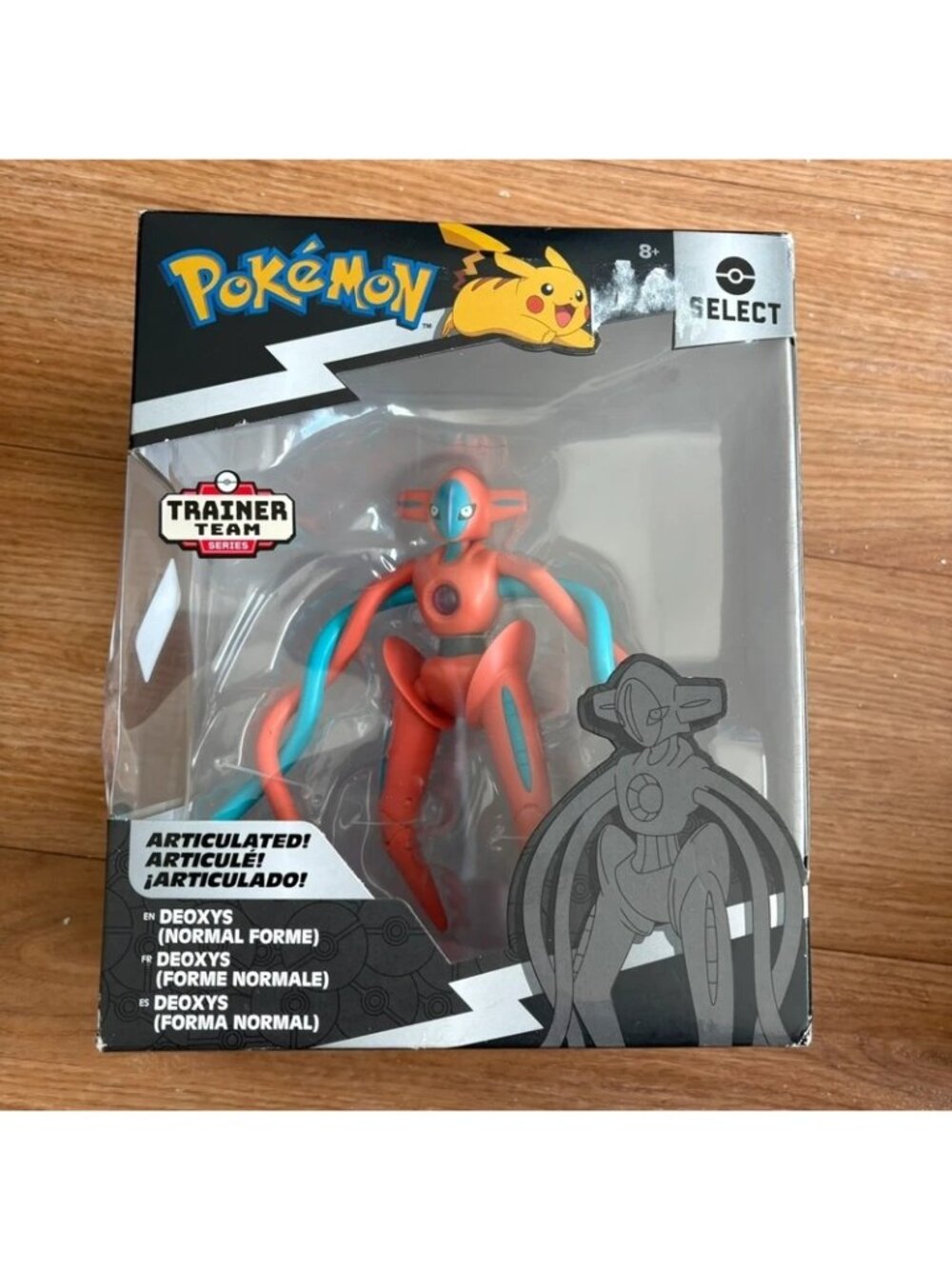 Pokemon Select Deoxys Trainer Team Figurine Toy New In Box